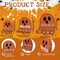 3 Pcs Mexican Ghost Table Decoration Halloween Ghost Wooden Sign Tabletop Centerpieces Cute Boo Tiered Tray Decorations